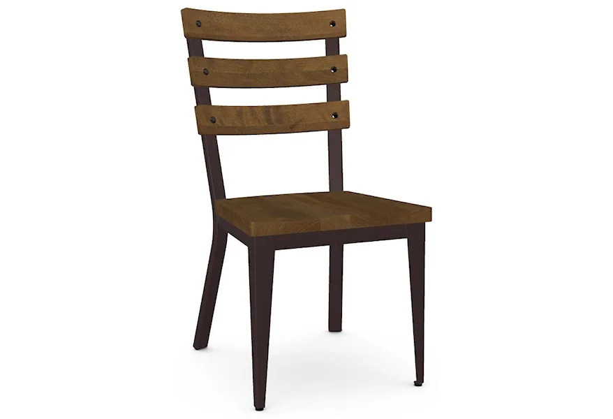 Industrial - Amisco Dexter Side Chair  by Amisco at Esprit Decor Home Furnishings